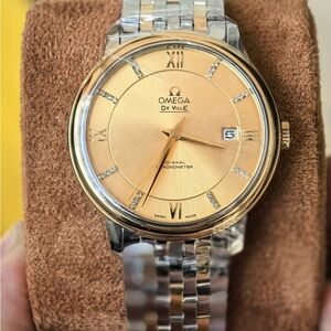 Omega De Ville Two-Tone Watch
